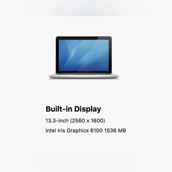Apple MacBook Pro Retina 13” 2015